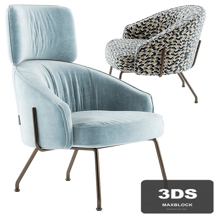 Bonaldo bahia armchairs