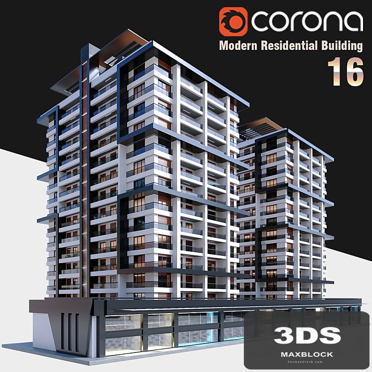 Modern Residential Building 016
