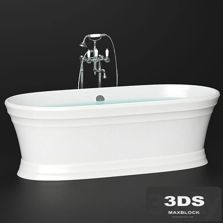 Stone bath Victoria & Albert Worcester, 180x78