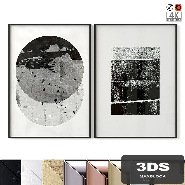 Abstract Pair Posters 08