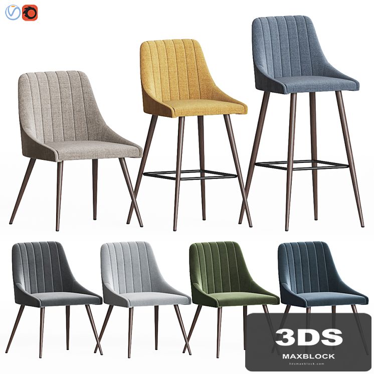 Amos chair set