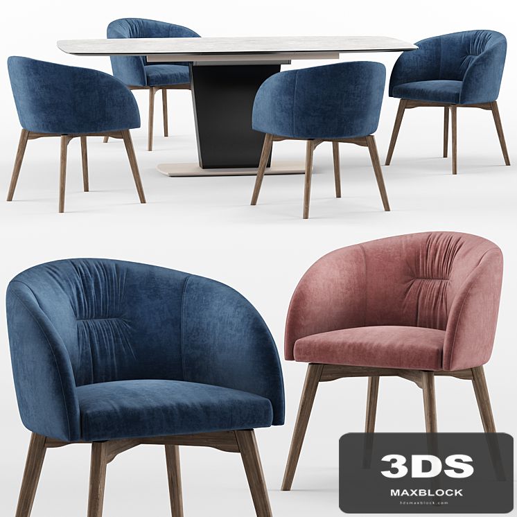 Rosie and Athos - calligaris connubia