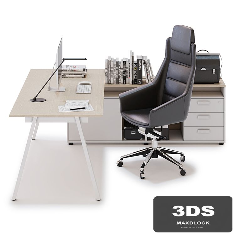 Office workspace LAS 5TH ELEMENT (v15)
