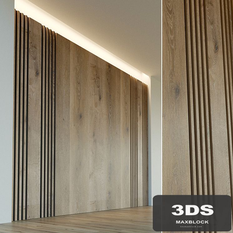 Wall panel made of wood. Decorative wall. 28