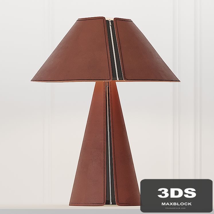 Formagenda EL SENOR Leather table lamp