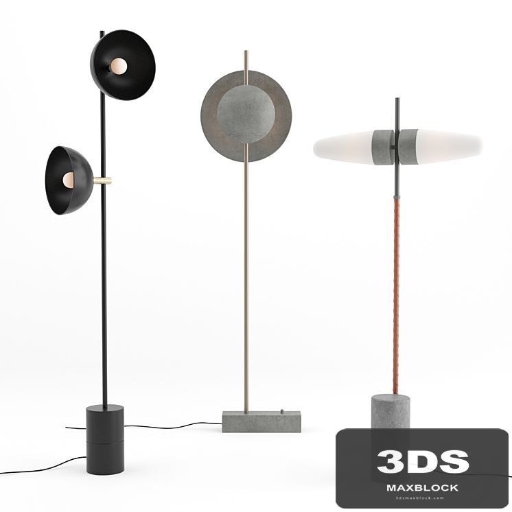 Floor lamp collection