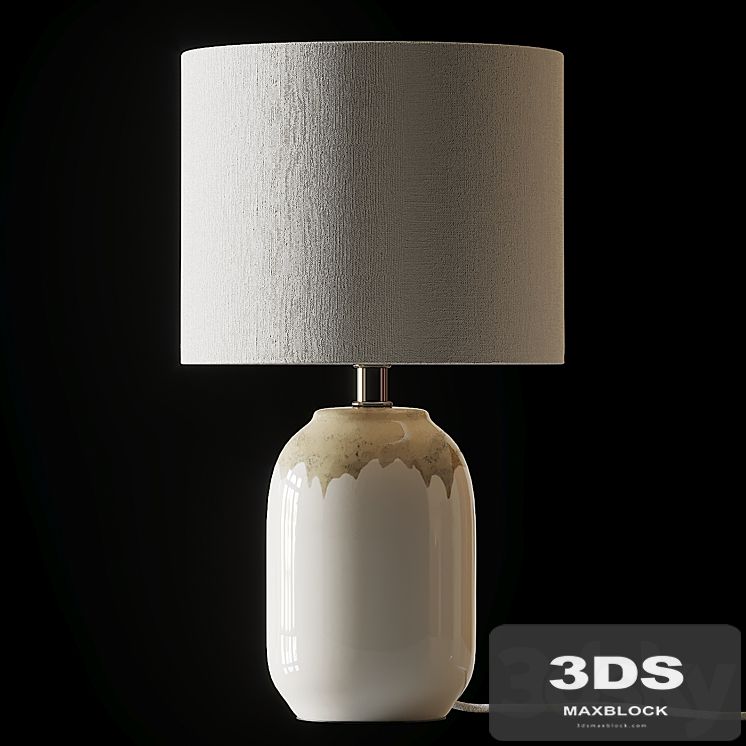 COX & COX Ceramic Bedside Lamp