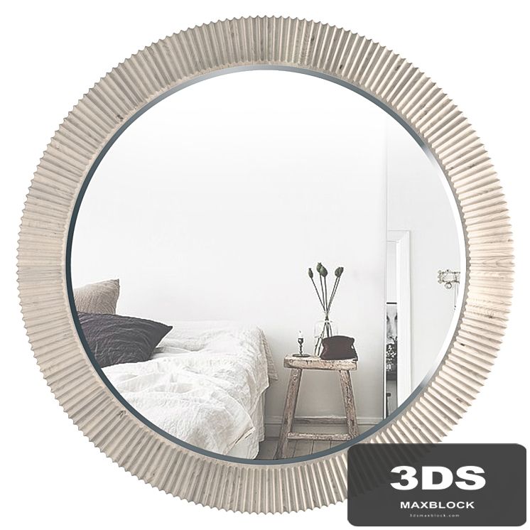 East Hampton Round Mirror 395-333