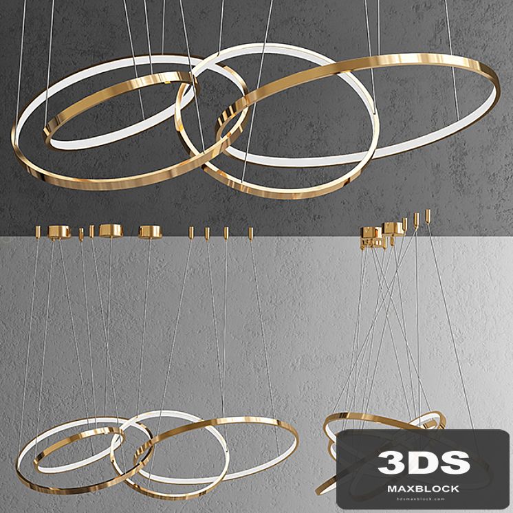 Chandelier ORACLE 4 Rings