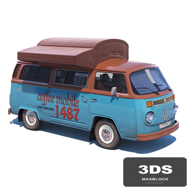 Street coffee car Volkswagen