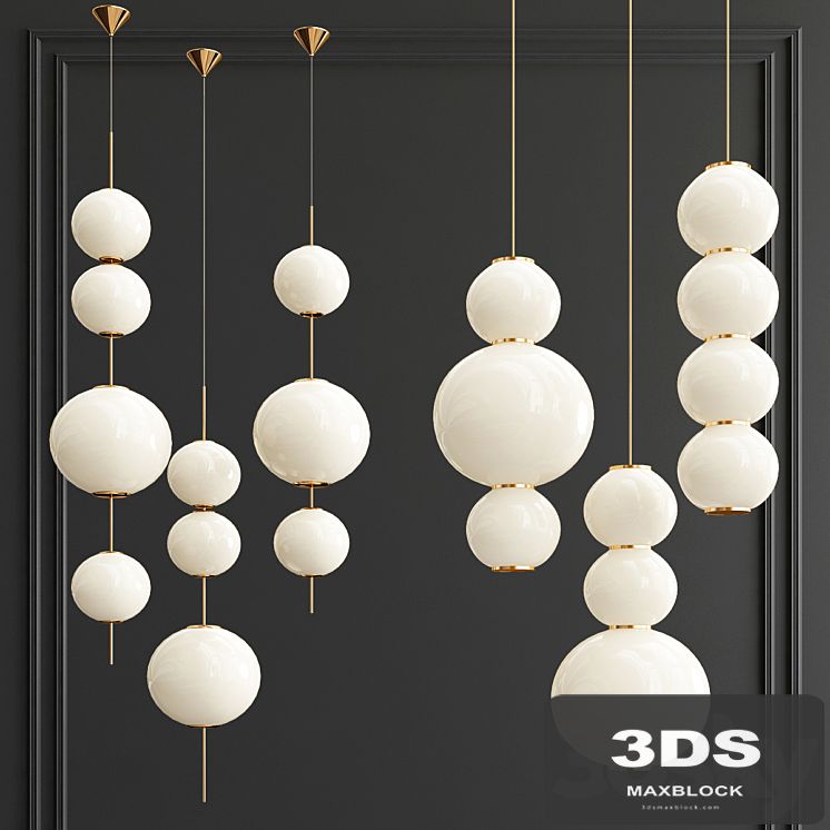 Beads & Pearls Suspension Pendants
