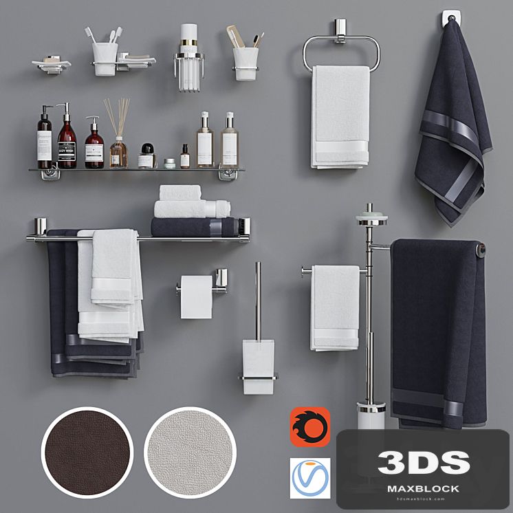 Decorative set for a bathroom 7