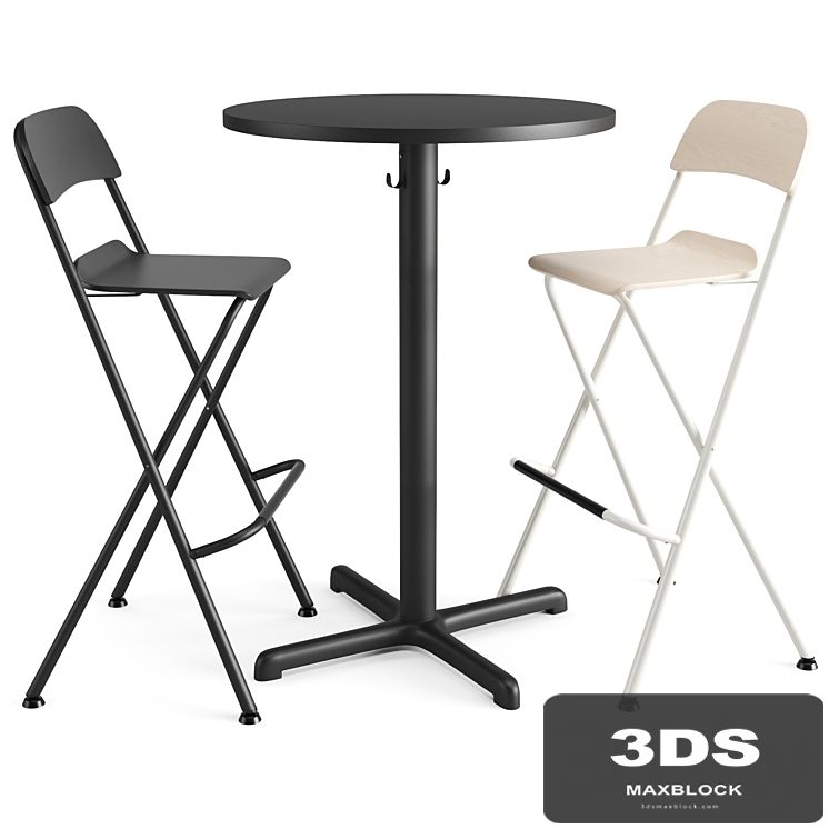 Setensele Franklin bar table and chair