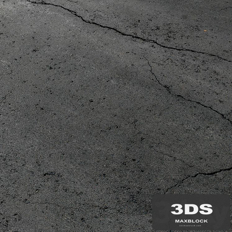 Cracked asphalt 2