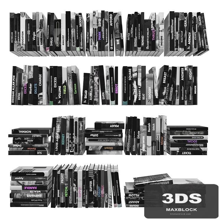 Books (150 pieces) 3-6-2