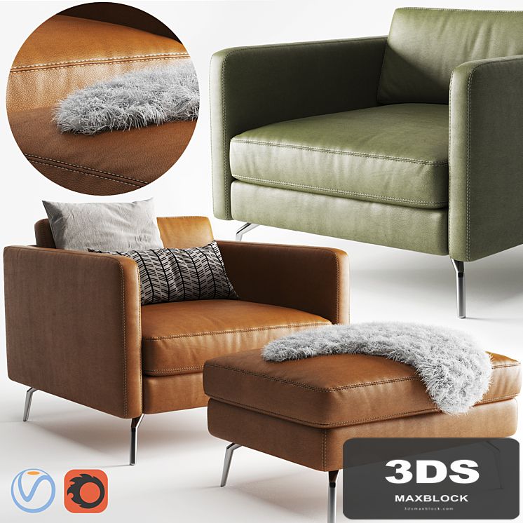 BoConcept Osaka Scandinavian Armchair
