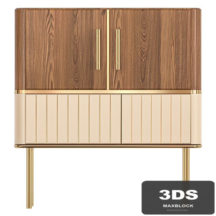 Hepburn cabinet with insides.