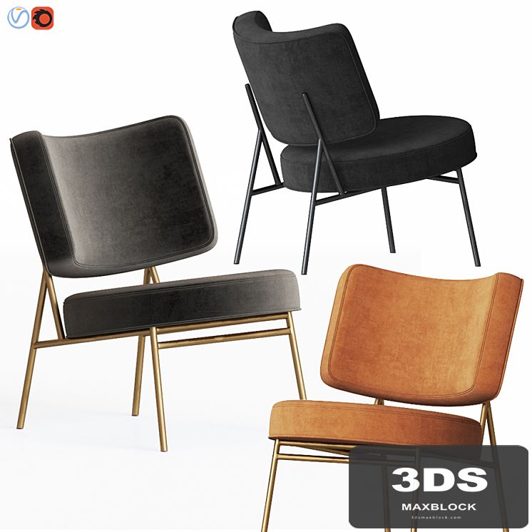 Coco Lounge Chair Calligaris