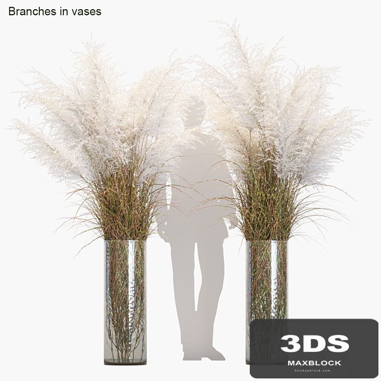 Branches in vases # 8