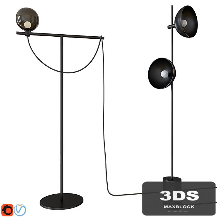 HANDVÄRK Studio Floor Lamp GLOBE FLOOR LAMP