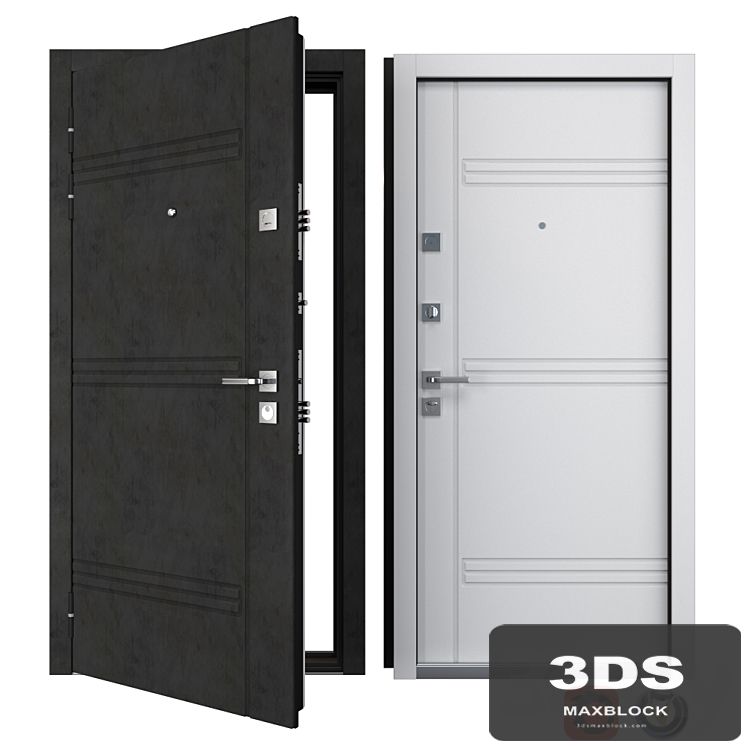 Entrance metal door Trio (Your Frame)