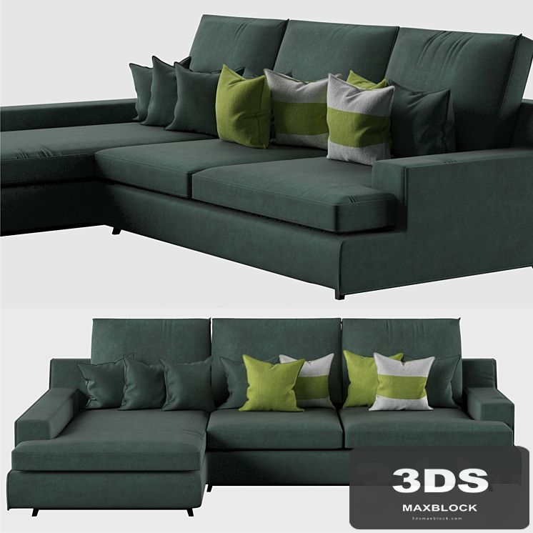 Galimberti Nino corner sofa Hugo