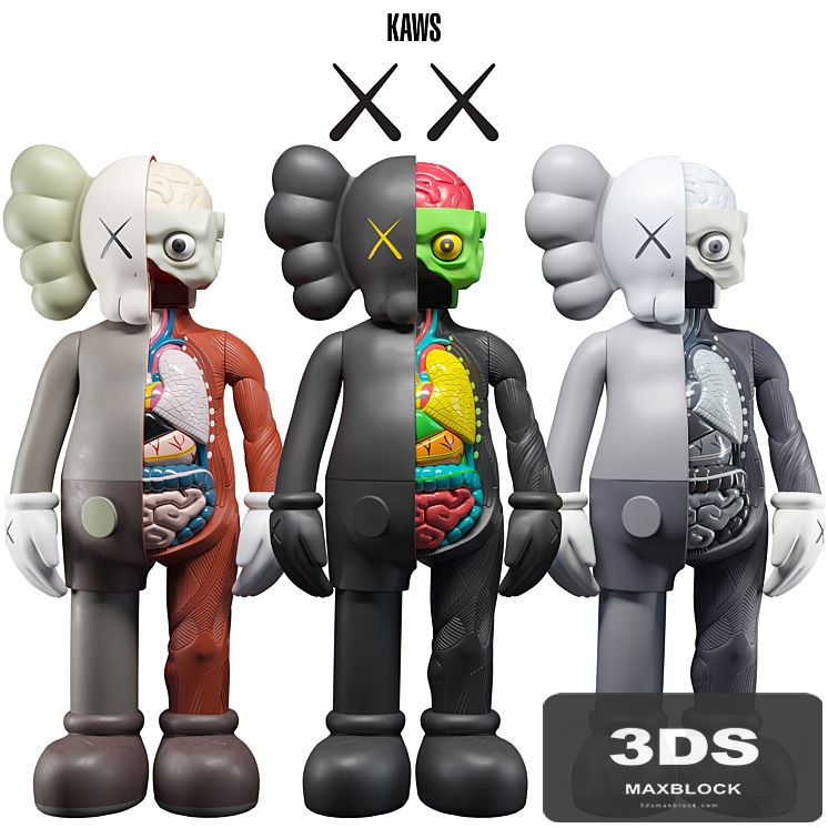 KAWS Flayed Companion