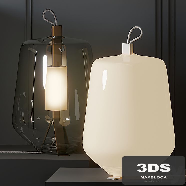Prandina LUISA GAUZAK Table Lamps in 4 Colors