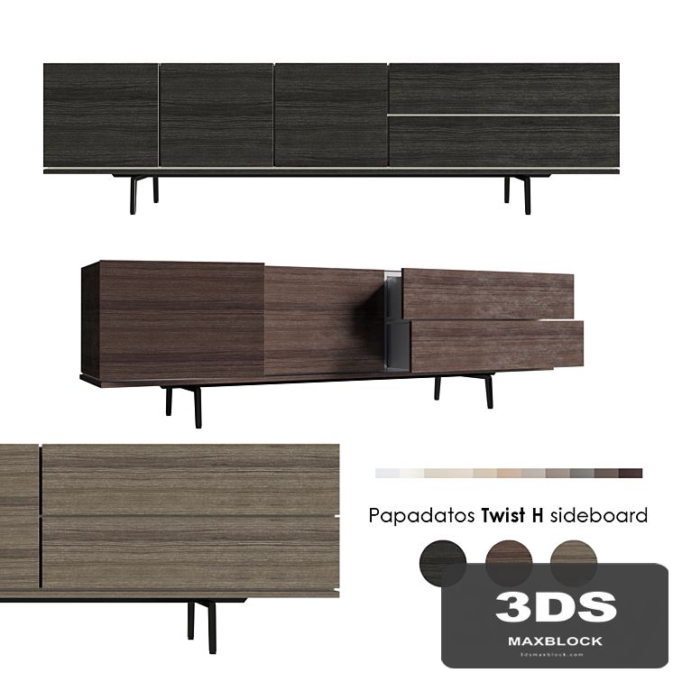 Papadatos Twist H sideboard