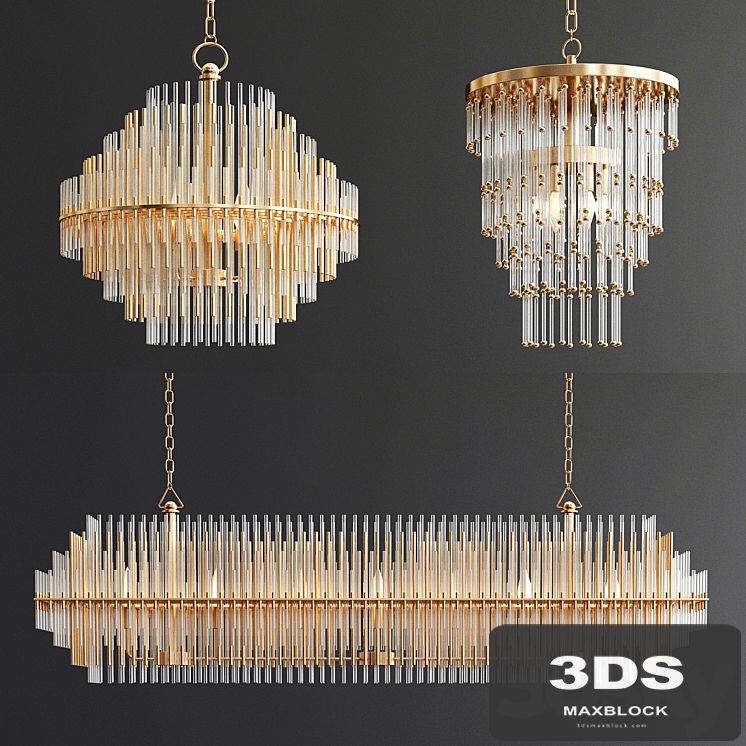 Rh Chandelier Collection - Emile