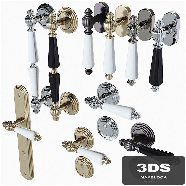 Door Handle Set Fimet Michelle 106P
