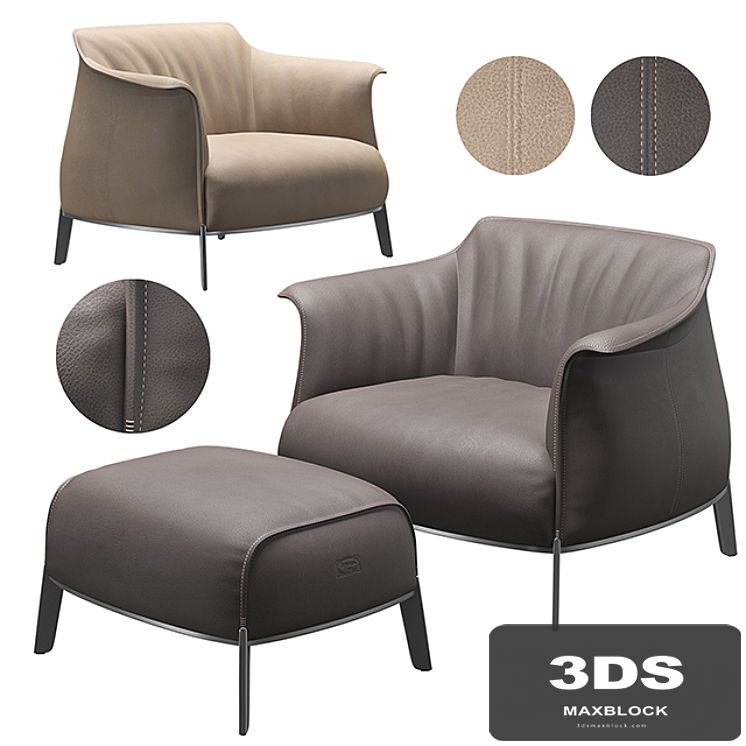 Poltrona Frau - Archibald Gran Comfort