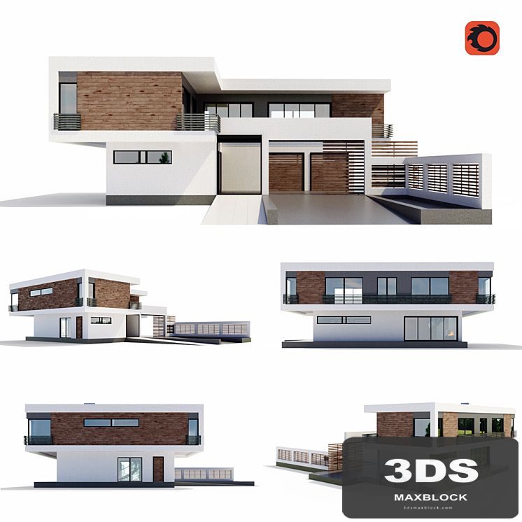 Minimalism villa