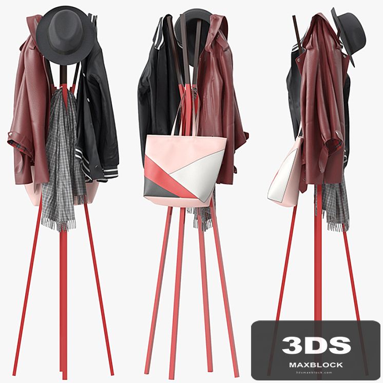Splash coat rack