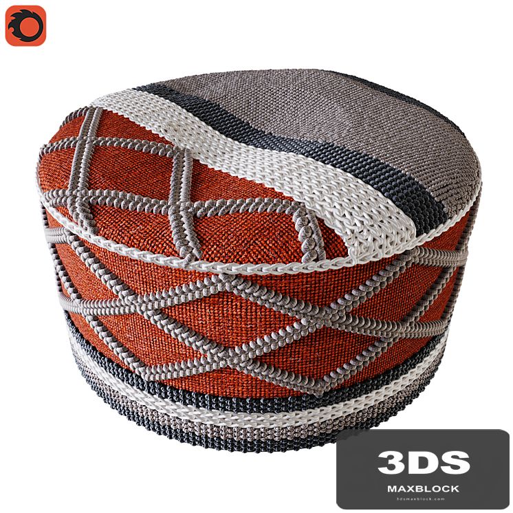 Pouf Gwenda La forma