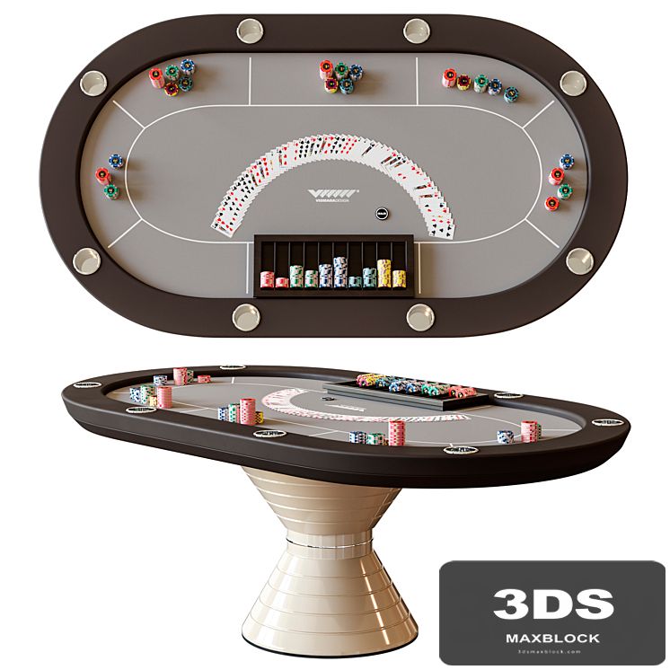 Vismara design poker table