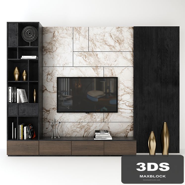 Tv wall set_ 03