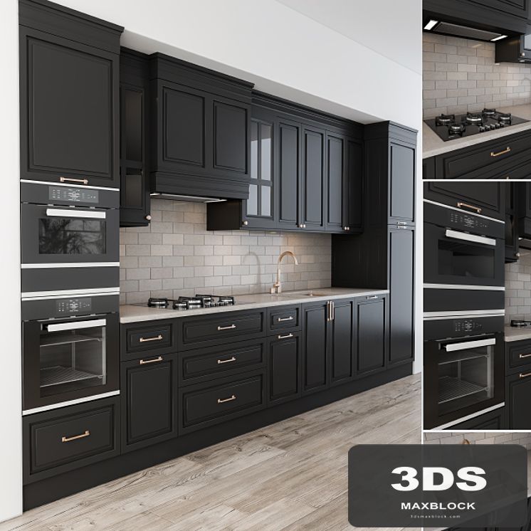 NeoClassic Kitchen Black