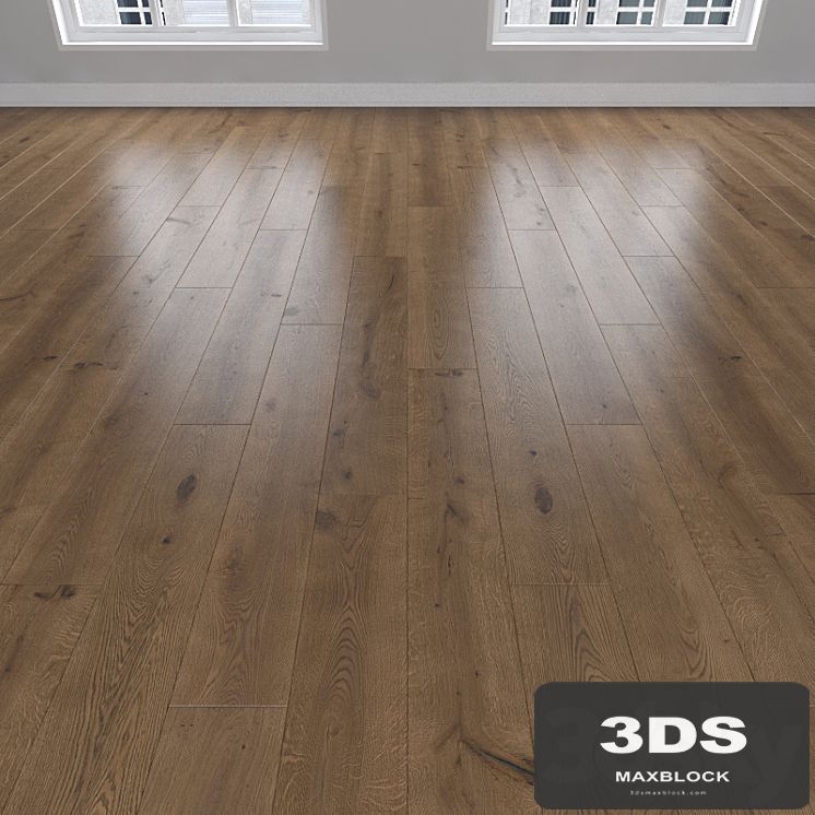 Parquet Oak, 3 types: herringbone, linear, chevron.