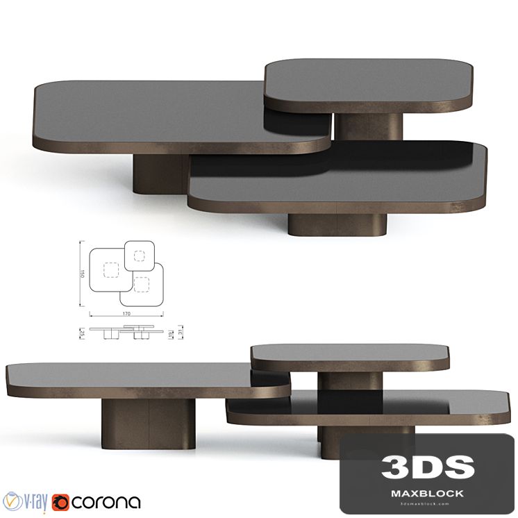 Bow Coffee Tables Classicon