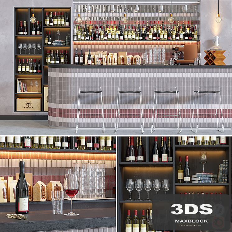 Cafe wine and wine