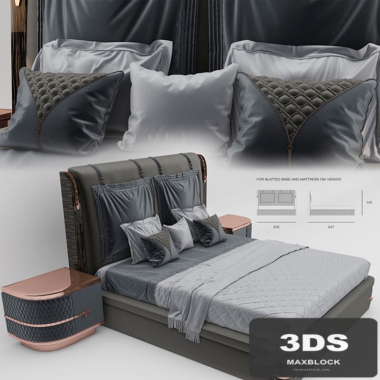 DIAMOND BED BY TURRI