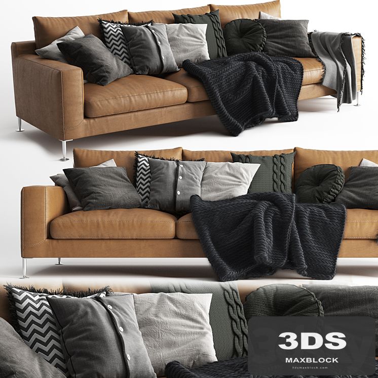 B & B Italia Harry Sofa Scandinavian Set