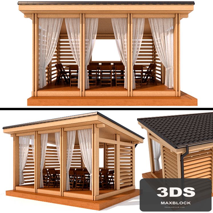 Arbor in a modern style