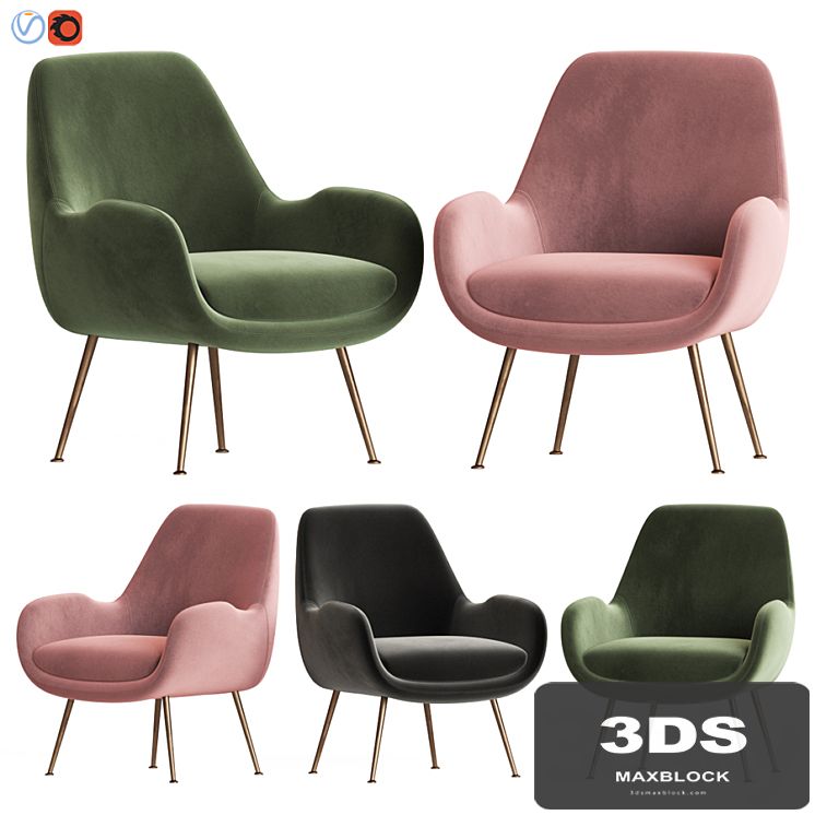 Moby Accent Chair Made