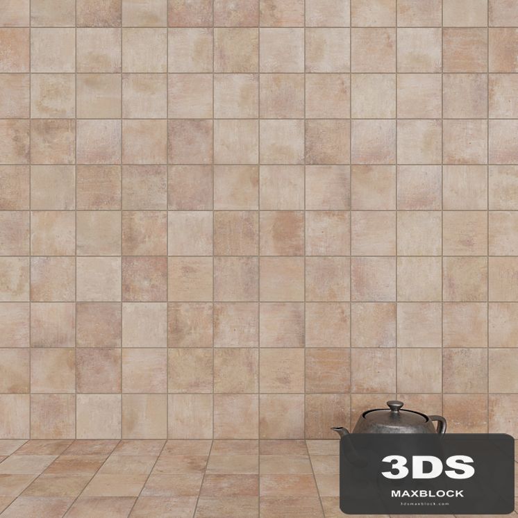 ZYX by Colorker AMAZONIA COTTO tile set