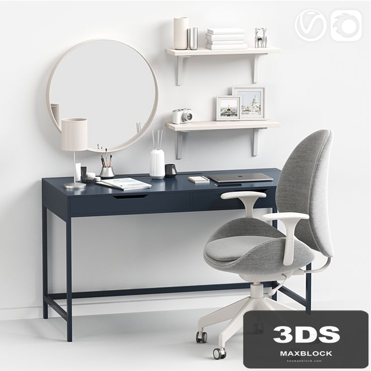 Women's dressing table and workplace