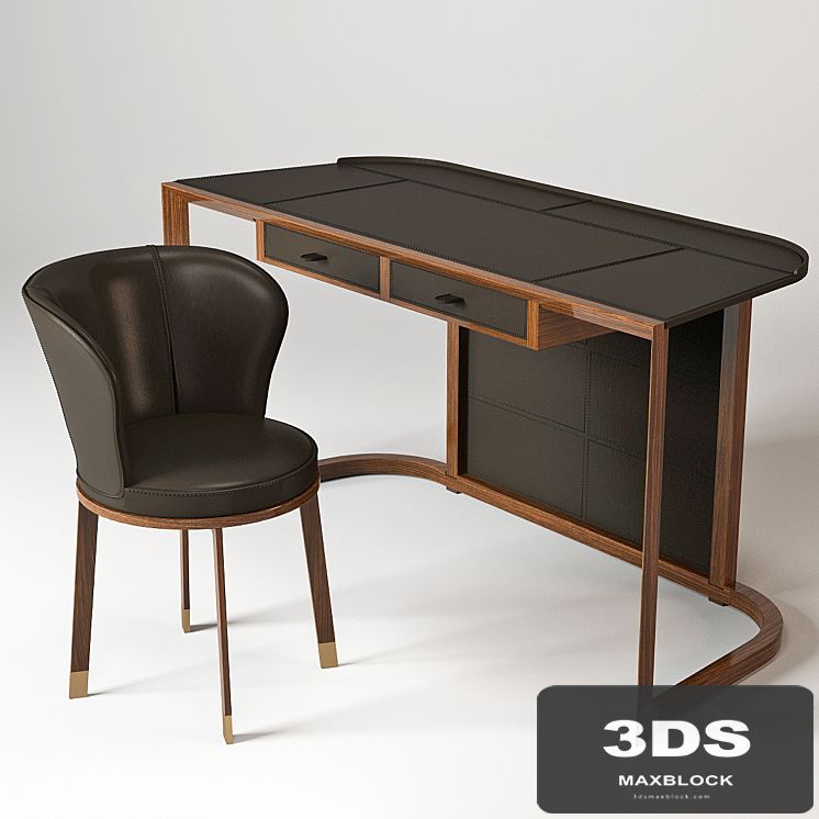 Giorgetti Ion Desk &amp; Ode Chair