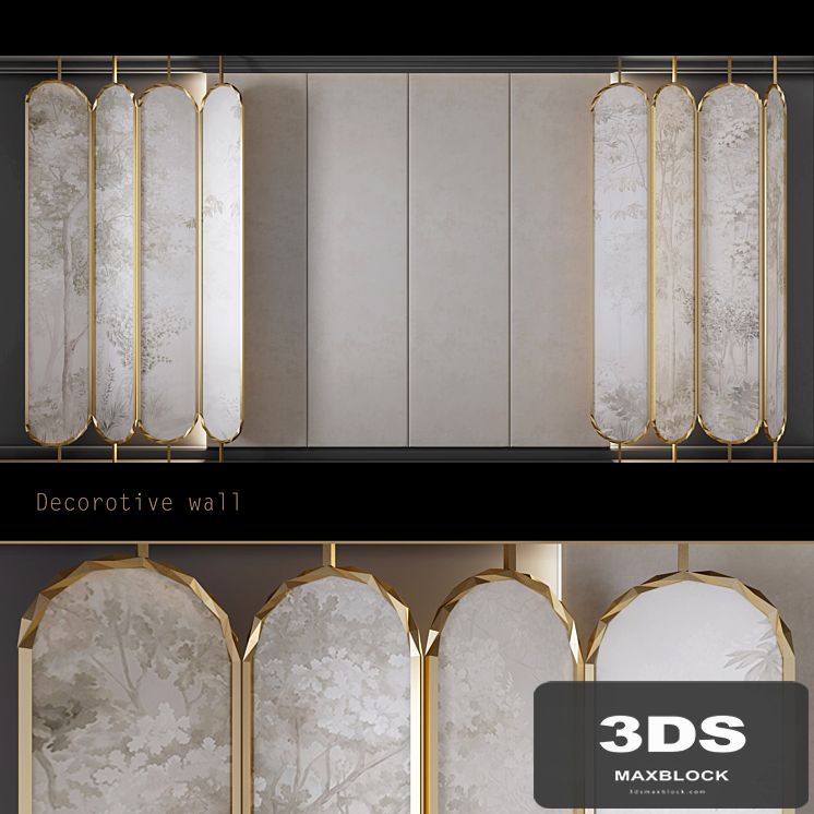 Decorative wall 1 - shirma