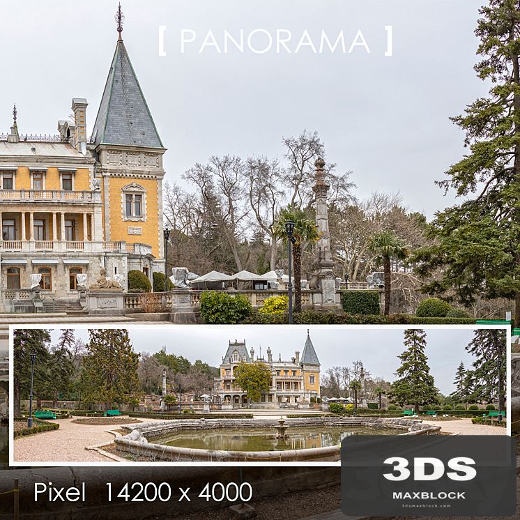 Park panoramas set
